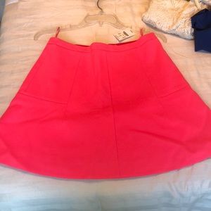 Jcrew hot pink skirt
